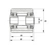 RODILLO DE CARGA 85 X 85 EJE 12 MM