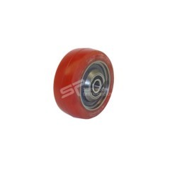 RUEDA ESTABILIZADOR ROJA 140X54 EJE 20MM