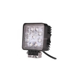 FARO TRABAJO LED 27W CUADRADO 10-80V