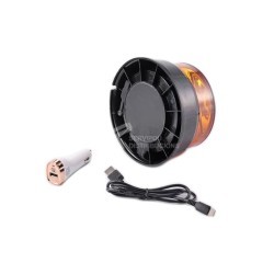 FARO ROTATIVO MAGNETICO CON BATERIA 10-30V