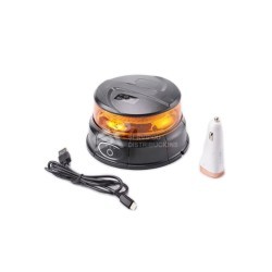 FARO ROTATIVO MAGNETICO CON BATERIA 10-30V