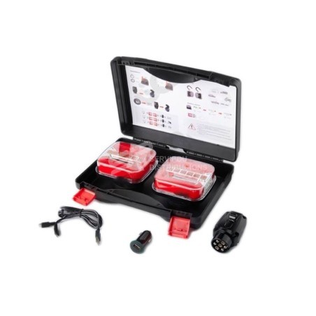 KIT FAROS TRASEROS INALAMBRICOS CON BATERIA