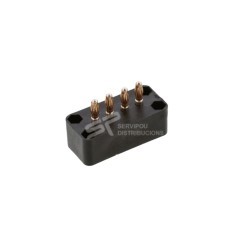 CONECTOR MACHO CARGADOR 4 PINS